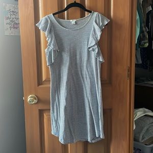 Striped J Crew Dress